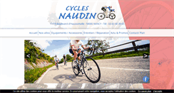 Desktop Screenshot of cycles-naudin.com